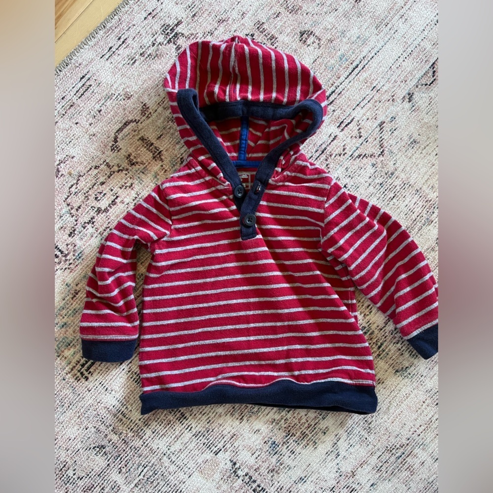 Place Red and Blue Long Sleeve Tee Nautical Inspired